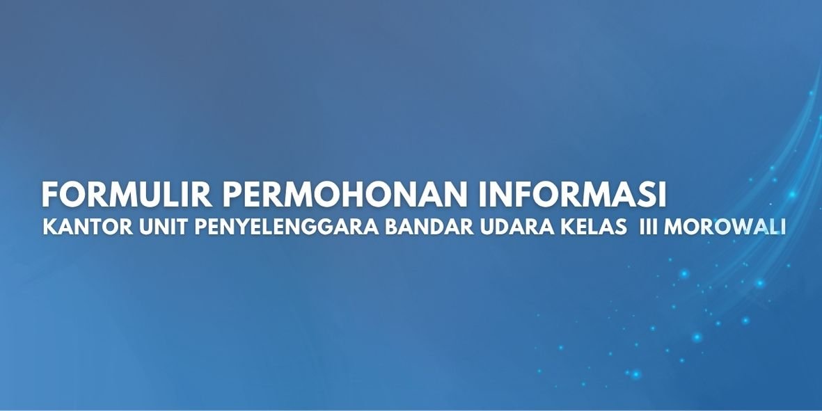 Formulir Permohonan Informasi 
